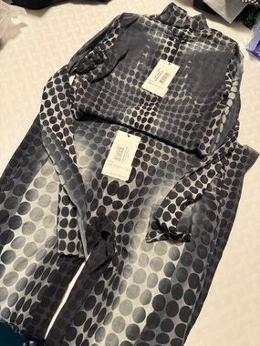 Brand New Jean Paul Gaultier 2 Piece Set, Top: L, Bottom: XL